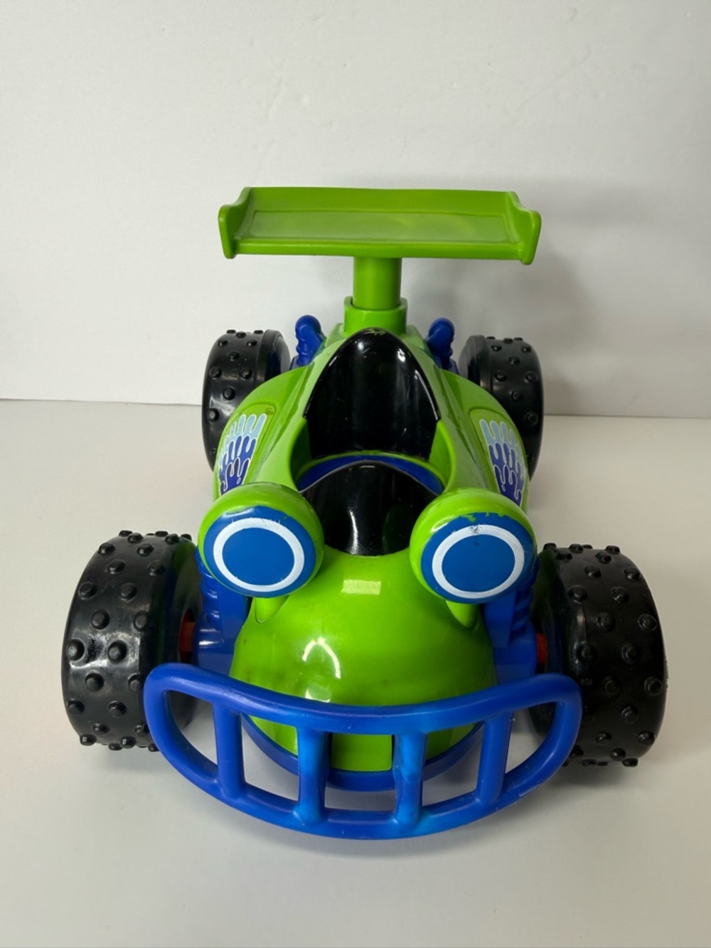 Fisher Price Little People Toy Story RC Woody Talking Race Car 2012 WORKING